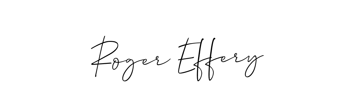 How to make Roger Effery signature? Allison_Script is a professional autograph style. Create handwritten signature for Roger Effery name. Roger Effery signature style 2 images and pictures png