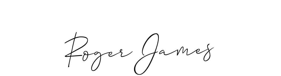 How to Draw Roger James signature style? Allison_Script is a latest design signature styles for name Roger James. Roger James signature style 2 images and pictures png