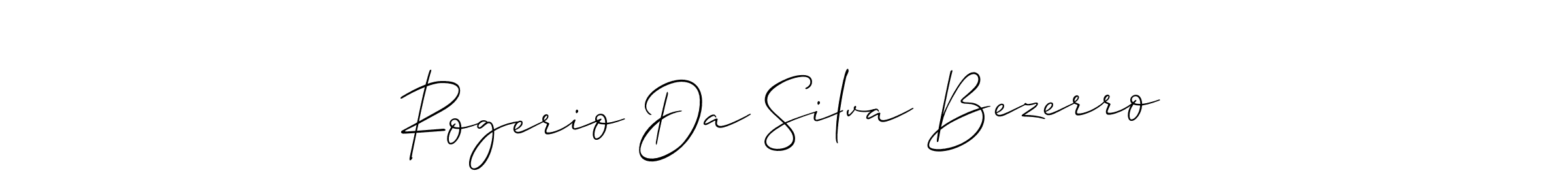 if you are searching for the best signature style for your name Rogerio Da Silva Bezerro. so please give up your signature search. here we have designed multiple signature styles  using Allison_Script. Rogerio Da Silva Bezerro signature style 2 images and pictures png