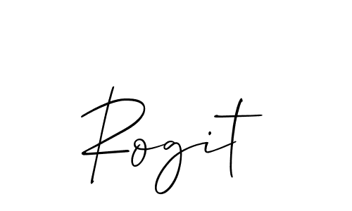 The best way (Allison_Script) to make a short signature is to pick only two or three words in your name. The name Rogit include a total of six letters. For converting this name. Rogit signature style 2 images and pictures png