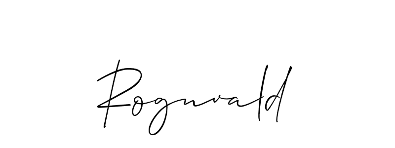 Make a beautiful signature design for name Rognvald. Use this online signature maker to create a handwritten signature for free. Rognvald signature style 2 images and pictures png