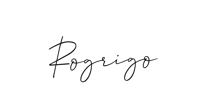 It looks lik you need a new signature style for name Rogrigo. Design unique handwritten (Allison_Script) signature with our free signature maker in just a few clicks. Rogrigo signature style 2 images and pictures png