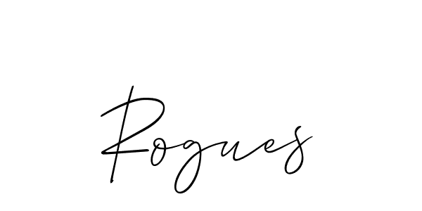 Similarly Allison_Script is the best handwritten signature design. Signature creator online .You can use it as an online autograph creator for name Rogues. Rogues signature style 2 images and pictures png