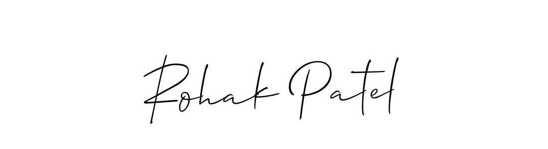 Once you've used our free online signature maker to create your best signature Allison_Script style, it's time to enjoy all of the benefits that Rohak Patel name signing documents. Rohak Patel signature style 2 images and pictures png