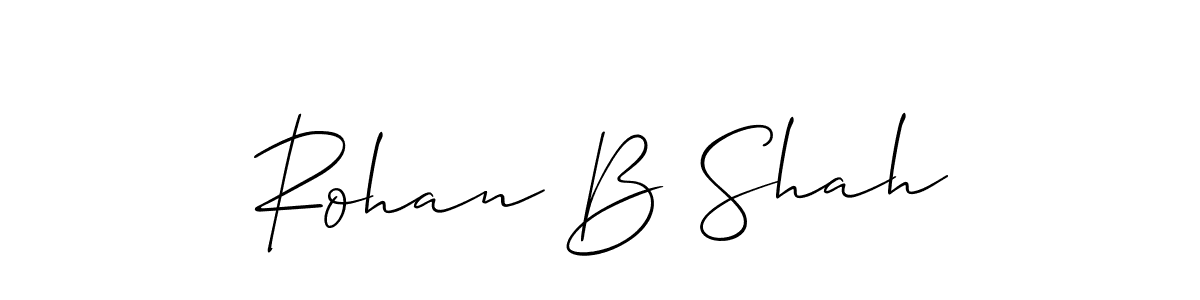 Here are the top 10 professional signature styles for the name Rohan B Shah. These are the best autograph styles you can use for your name. Rohan B Shah signature style 2 images and pictures png