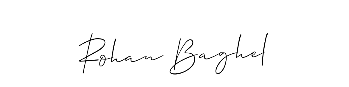 Make a beautiful signature design for name Rohan Baghel. Use this online signature maker to create a handwritten signature for free. Rohan Baghel signature style 2 images and pictures png