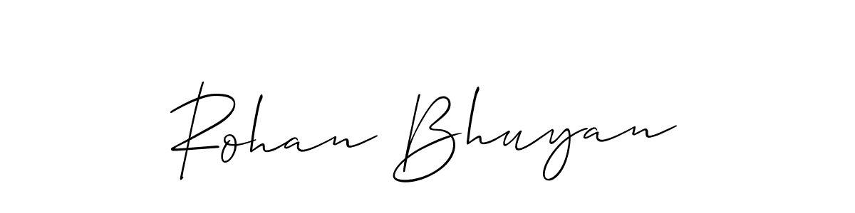 Once you've used our free online signature maker to create your best signature Allison_Script style, it's time to enjoy all of the benefits that Rohan Bhuyan name signing documents. Rohan Bhuyan signature style 2 images and pictures png