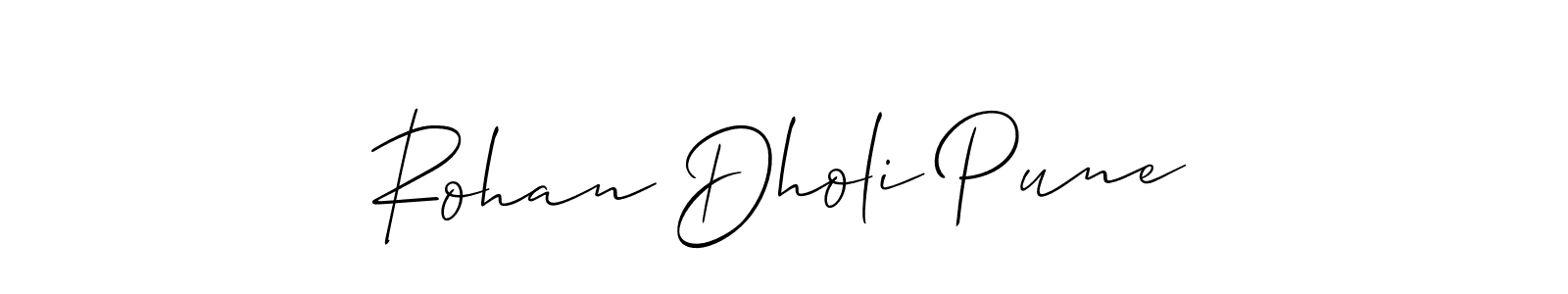 You can use this online signature creator to create a handwritten signature for the name Rohan Dholi Pune. This is the best online autograph maker. Rohan Dholi Pune signature style 2 images and pictures png