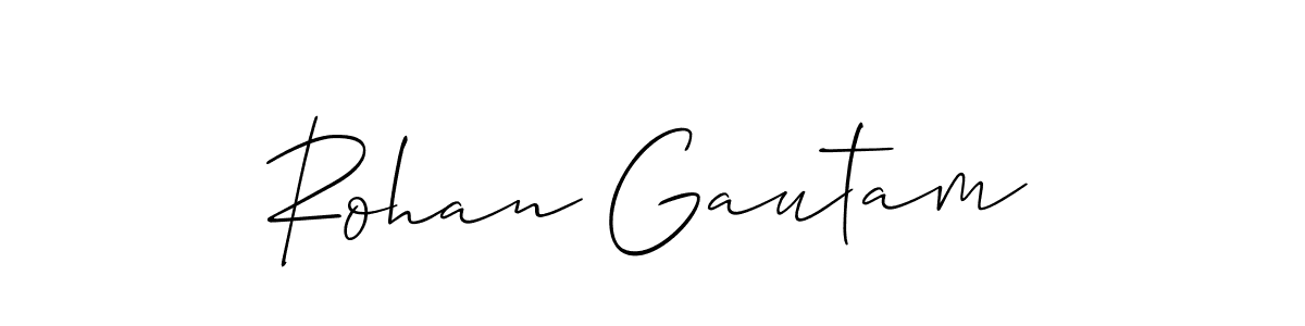 How to Draw Rohan Gautam signature style? Allison_Script is a latest design signature styles for name Rohan Gautam. Rohan Gautam signature style 2 images and pictures png