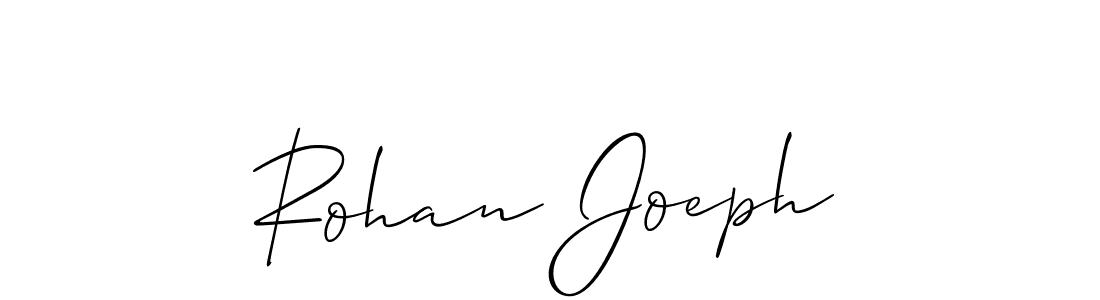 Make a short Rohan Joeph signature style. Manage your documents anywhere anytime using Allison_Script. Create and add eSignatures, submit forms, share and send files easily. Rohan Joeph signature style 2 images and pictures png