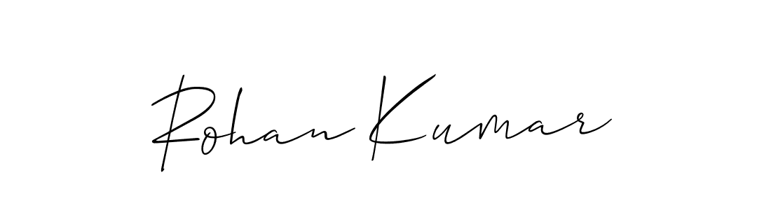 How to Draw Rohan Kumar signature style? Allison_Script is a latest design signature styles for name Rohan Kumar. Rohan Kumar signature style 2 images and pictures png