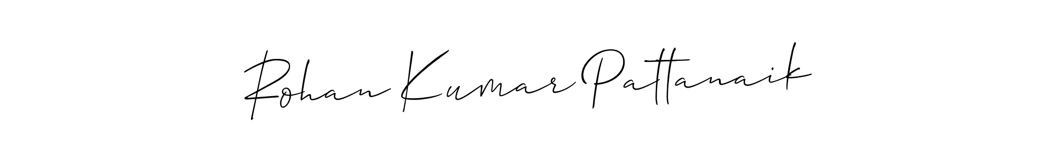 Also You can easily find your signature by using the search form. We will create Rohan Kumar Pattanaik name handwritten signature images for you free of cost using Allison_Script sign style. Rohan Kumar Pattanaik signature style 2 images and pictures png