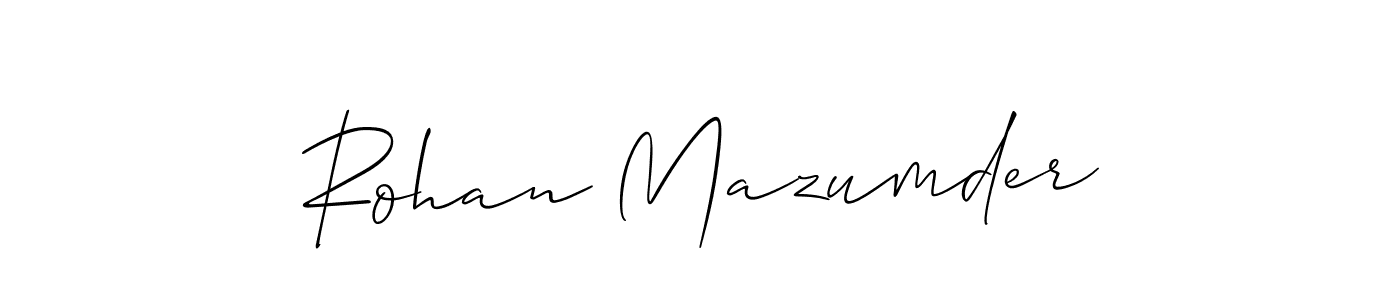Check out images of Autograph of Rohan Mazumder name. Actor Rohan Mazumder Signature Style. Allison_Script is a professional sign style online. Rohan Mazumder signature style 2 images and pictures png