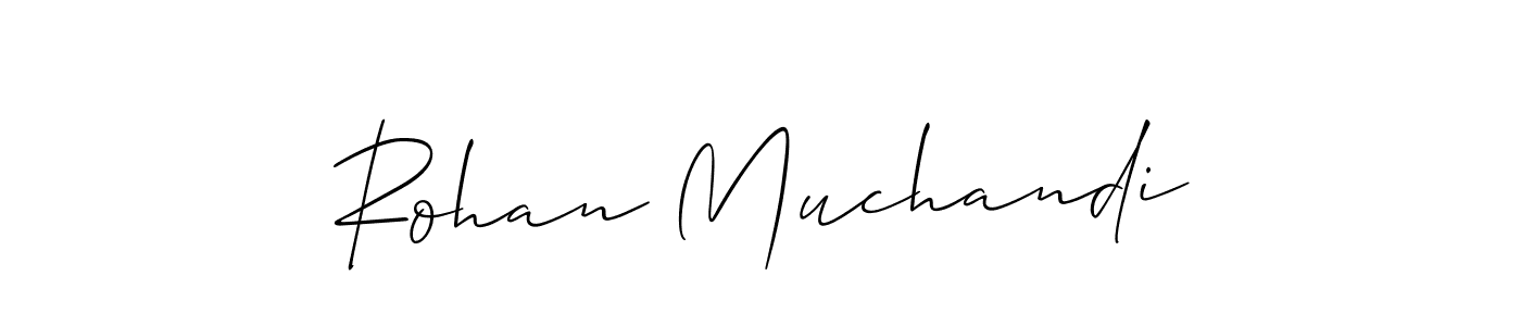 Best and Professional Signature Style for Rohan Muchandi. Allison_Script Best Signature Style Collection. Rohan Muchandi signature style 2 images and pictures png