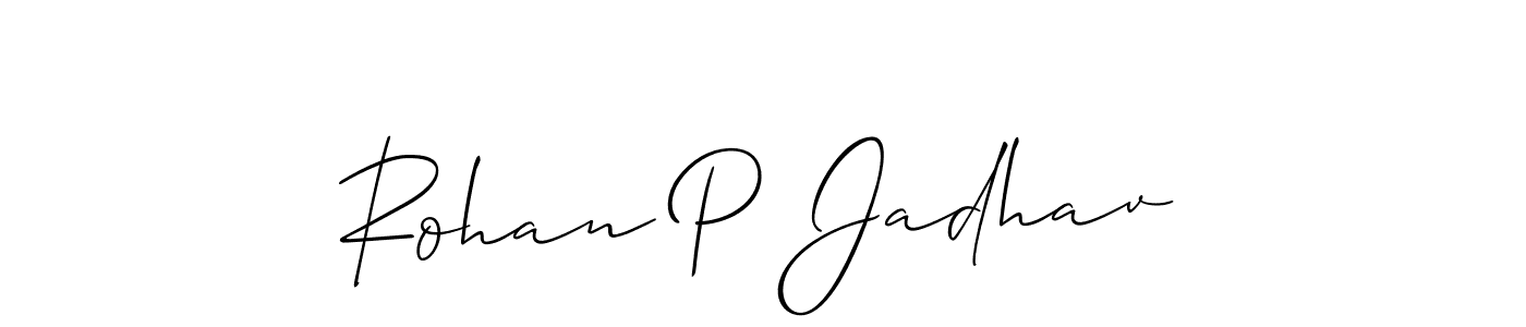 Check out images of Autograph of Rohan P Jadhav name. Actor Rohan P Jadhav Signature Style. Allison_Script is a professional sign style online. Rohan P Jadhav signature style 2 images and pictures png