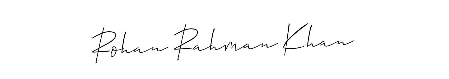 Once you've used our free online signature maker to create your best signature Allison_Script style, it's time to enjoy all of the benefits that Rohan Rahman Khan name signing documents. Rohan Rahman Khan signature style 2 images and pictures png