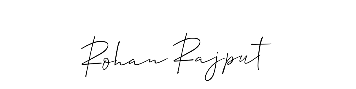 Also You can easily find your signature by using the search form. We will create Rohan Rajput name handwritten signature images for you free of cost using Allison_Script sign style. Rohan Rajput signature style 2 images and pictures png