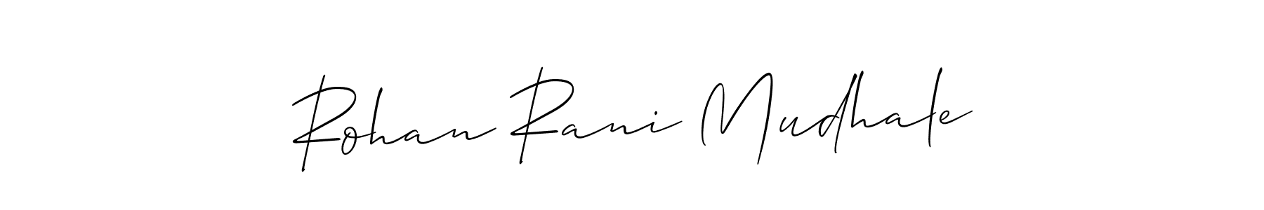 Once you've used our free online signature maker to create your best signature Allison_Script style, it's time to enjoy all of the benefits that Rohan Rani Mudhale name signing documents. Rohan Rani Mudhale signature style 2 images and pictures png