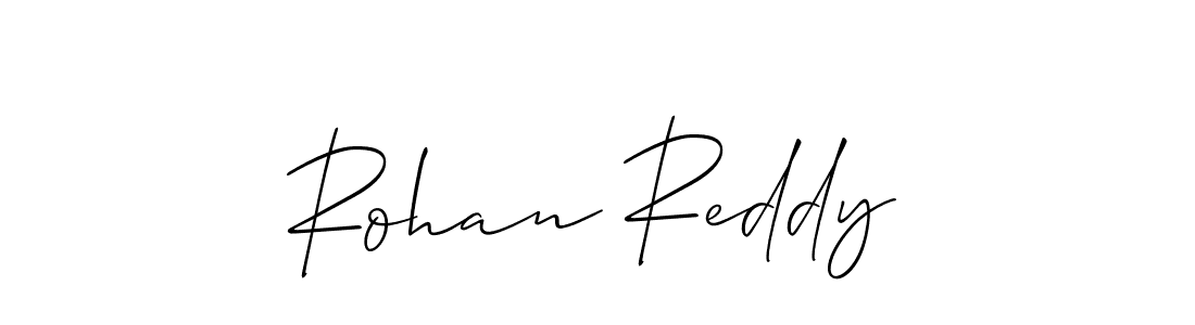 How to make Rohan Reddy signature? Allison_Script is a professional autograph style. Create handwritten signature for Rohan Reddy name. Rohan Reddy signature style 2 images and pictures png