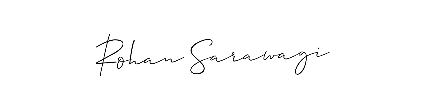 Also You can easily find your signature by using the search form. We will create Rohan Sarawagi name handwritten signature images for you free of cost using Allison_Script sign style. Rohan Sarawagi signature style 2 images and pictures png