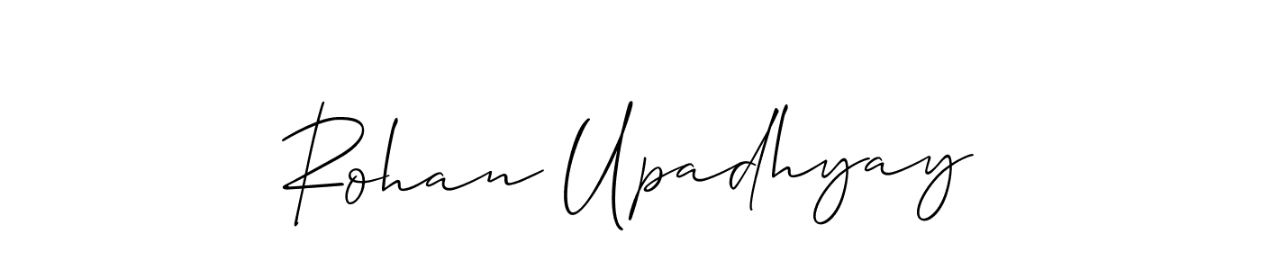 Make a beautiful signature design for name Rohan Upadhyay. Use this online signature maker to create a handwritten signature for free. Rohan Upadhyay signature style 2 images and pictures png