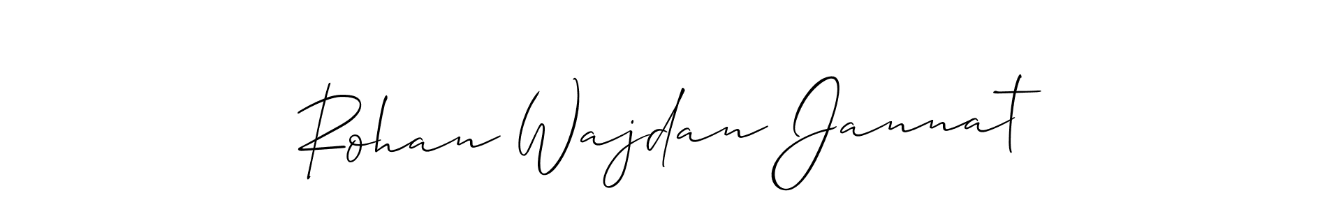 Best and Professional Signature Style for Rohan Wajdan Jannat. Allison_Script Best Signature Style Collection. Rohan Wajdan Jannat signature style 2 images and pictures png