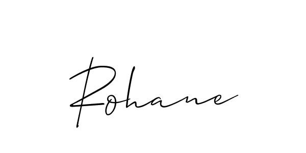 Similarly Allison_Script is the best handwritten signature design. Signature creator online .You can use it as an online autograph creator for name Rohane. Rohane signature style 2 images and pictures png