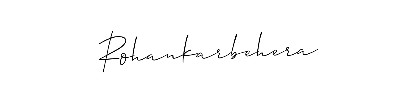Check out images of Autograph of Rohankarbehera name. Actor Rohankarbehera Signature Style. Allison_Script is a professional sign style online. Rohankarbehera signature style 2 images and pictures png