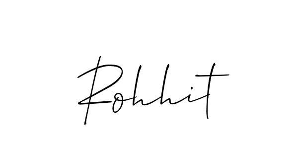 Also You can easily find your signature by using the search form. We will create Rohhit name handwritten signature images for you free of cost using Allison_Script sign style. Rohhit signature style 2 images and pictures png