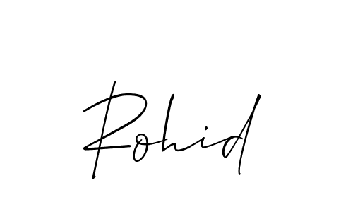 The best way (Allison_Script) to make a short signature is to pick only two or three words in your name. The name Rohid include a total of six letters. For converting this name. Rohid signature style 2 images and pictures png