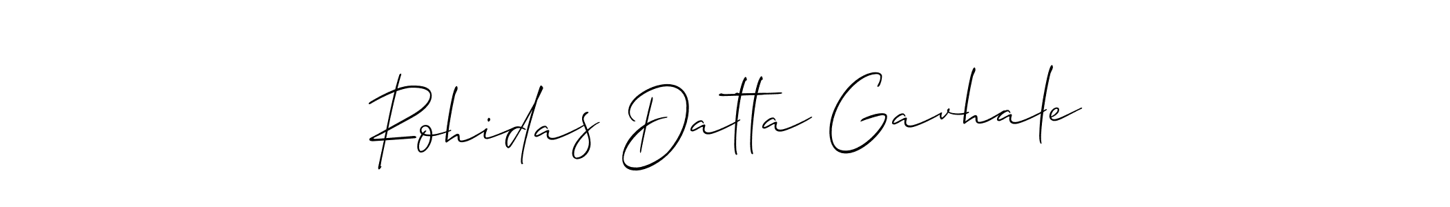 Similarly Allison_Script is the best handwritten signature design. Signature creator online .You can use it as an online autograph creator for name Rohidas Datta Gavhale. Rohidas Datta Gavhale signature style 2 images and pictures png