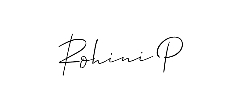 You can use this online signature creator to create a handwritten signature for the name Rohini P. This is the best online autograph maker. Rohini P signature style 2 images and pictures png