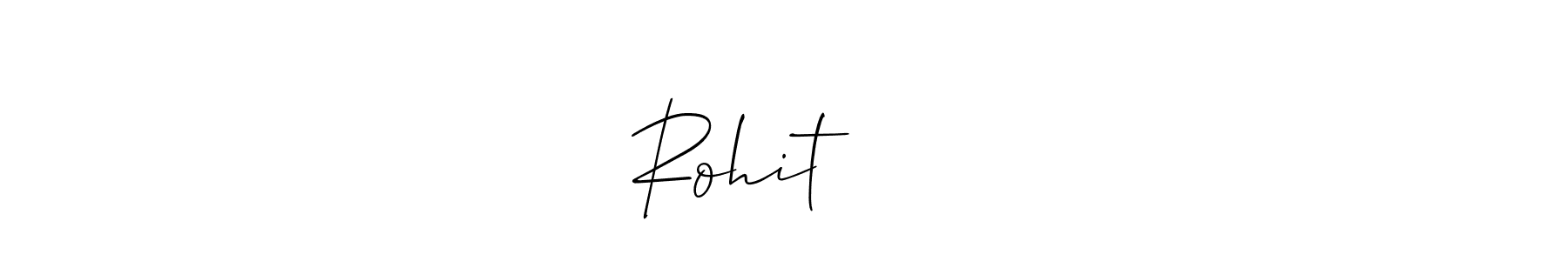 You can use this online signature creator to create a handwritten signature for the name Rohit मीणा. This is the best online autograph maker. Rohit मीणा signature style 2 images and pictures png