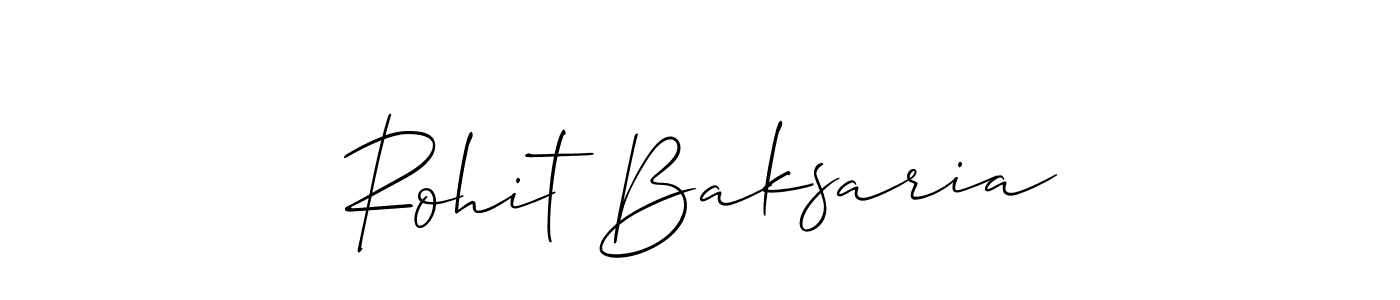 Similarly Allison_Script is the best handwritten signature design. Signature creator online .You can use it as an online autograph creator for name Rohit Baksaria. Rohit Baksaria signature style 2 images and pictures png
