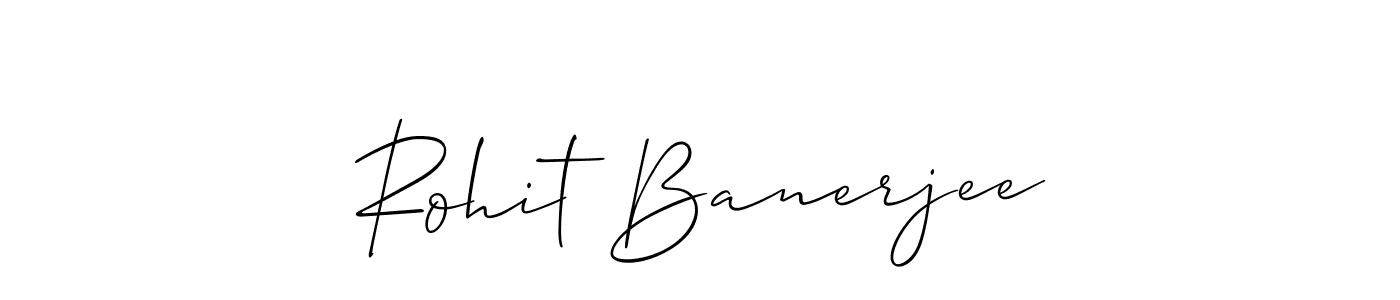 Make a beautiful signature design for name Rohit Banerjee. Use this online signature maker to create a handwritten signature for free. Rohit Banerjee signature style 2 images and pictures png