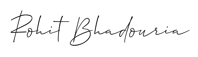 You should practise on your own different ways (Allison_Script) to write your name (Rohit Bhadouria) in signature. Don't let someone else do it for you. Rohit Bhadouria signature style 2 images and pictures png