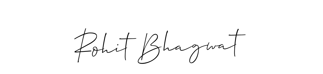 You should practise on your own different ways (Allison_Script) to write your name (Rohit Bhagwat) in signature. don't let someone else do it for you. Rohit Bhagwat signature style 2 images and pictures png