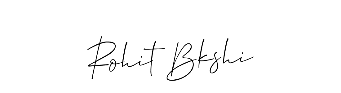 Create a beautiful signature design for name Rohit Bkshi. With this signature (Allison_Script) fonts, you can make a handwritten signature for free. Rohit Bkshi signature style 2 images and pictures png
