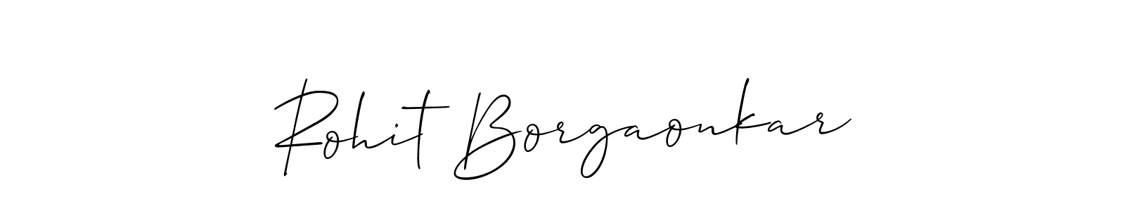 Check out images of Autograph of Rohit Borgaonkar name. Actor Rohit Borgaonkar Signature Style. Allison_Script is a professional sign style online. Rohit Borgaonkar signature style 2 images and pictures png