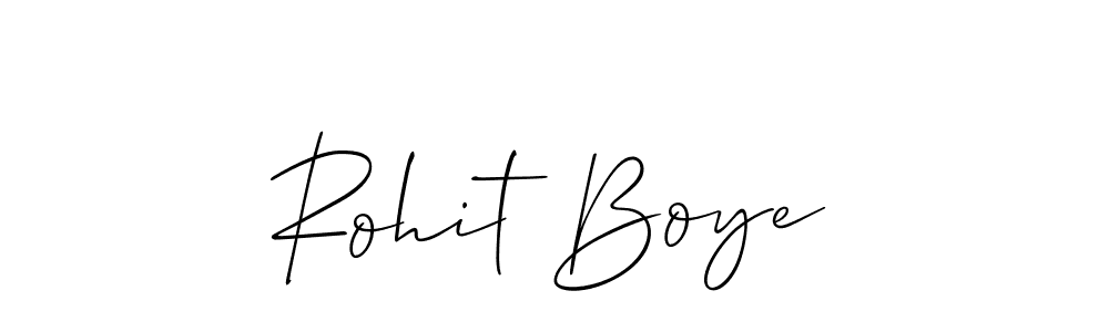 Check out images of Autograph of Rohit Boye name. Actor Rohit Boye Signature Style. Allison_Script is a professional sign style online. Rohit Boye signature style 2 images and pictures png