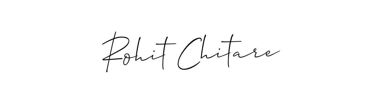 if you are searching for the best signature style for your name Rohit Chitare. so please give up your signature search. here we have designed multiple signature styles  using Allison_Script. Rohit Chitare signature style 2 images and pictures png