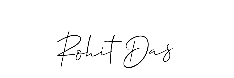 How to make Rohit Das name signature. Use Allison_Script style for creating short signs online. This is the latest handwritten sign. Rohit Das signature style 2 images and pictures png