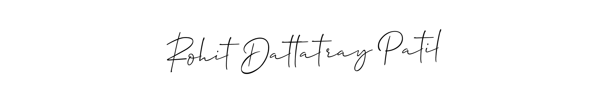 You should practise on your own different ways (Allison_Script) to write your name (Rohit Dattatray Patil) in signature. don't let someone else do it for you. Rohit Dattatray Patil signature style 2 images and pictures png