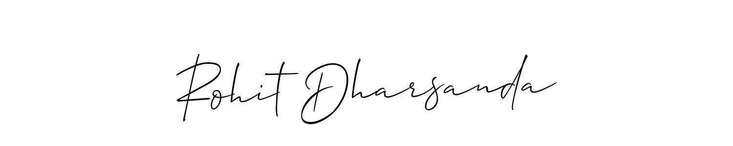 How to Draw Rohit Dharsanda signature style? Allison_Script is a latest design signature styles for name Rohit Dharsanda. Rohit Dharsanda signature style 2 images and pictures png