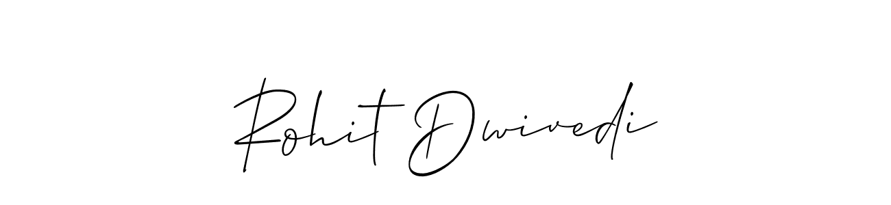 Use a signature maker to create a handwritten signature online. With this signature software, you can design (Allison_Script) your own signature for name Rohit Dwivedi. Rohit Dwivedi signature style 2 images and pictures png
