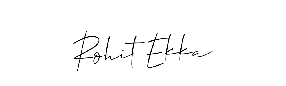 Create a beautiful signature design for name Rohit Ekka. With this signature (Allison_Script) fonts, you can make a handwritten signature for free. Rohit Ekka signature style 2 images and pictures png