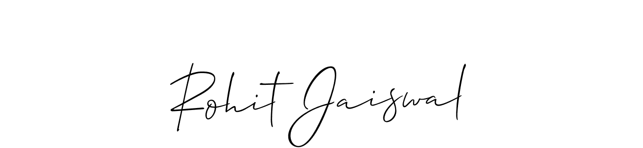 You can use this online signature creator to create a handwritten signature for the name Rohit Jaiswal. This is the best online autograph maker. Rohit Jaiswal signature style 2 images and pictures png