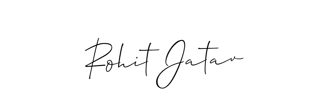 You can use this online signature creator to create a handwritten signature for the name Rohit Jatav. This is the best online autograph maker. Rohit Jatav signature style 2 images and pictures png