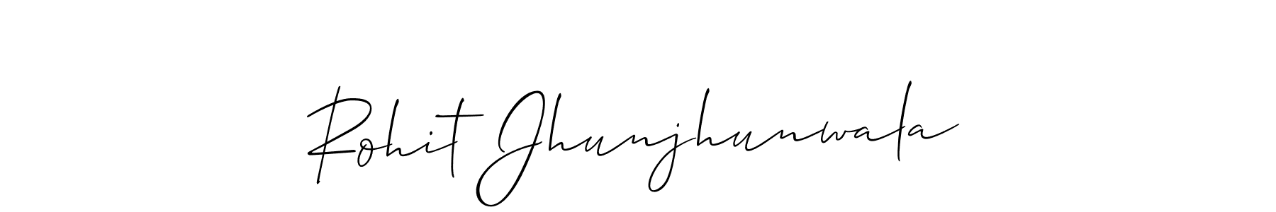 Once you've used our free online signature maker to create your best signature Allison_Script style, it's time to enjoy all of the benefits that Rohit Jhunjhunwala name signing documents. Rohit Jhunjhunwala signature style 2 images and pictures png