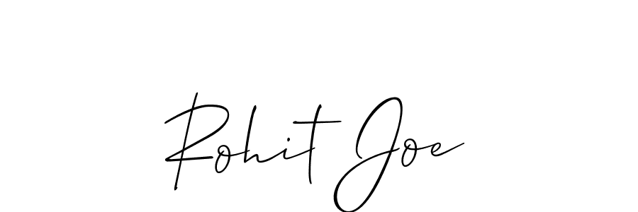 Create a beautiful signature design for name Rohit Joe. With this signature (Allison_Script) fonts, you can make a handwritten signature for free. Rohit Joe signature style 2 images and pictures png